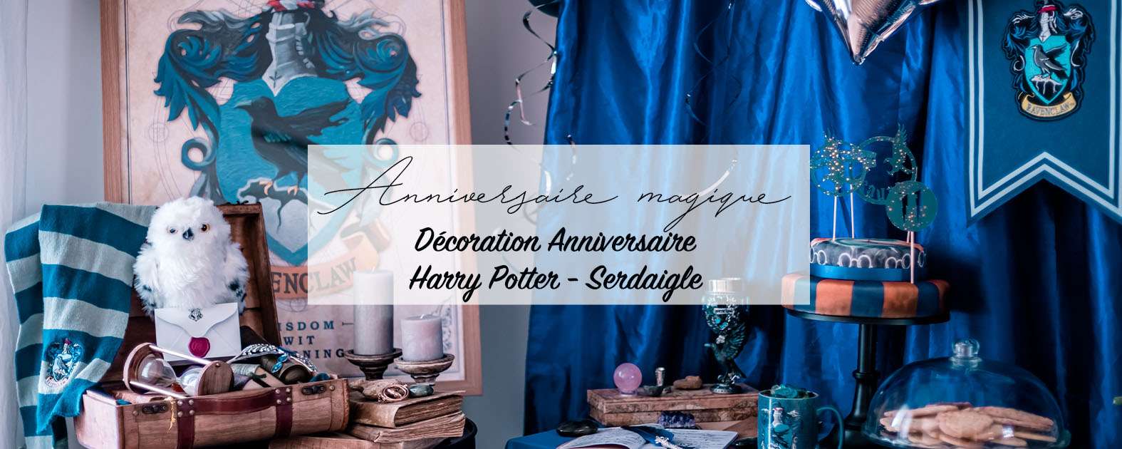 Deco Anniversaire Harry Potter: Maison Serdaigle